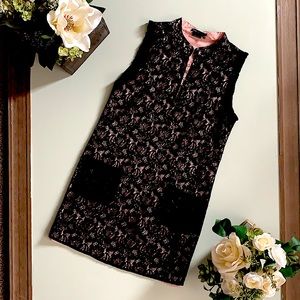 BCBG Maxazria Lace Black Cocktail Dress - Size S